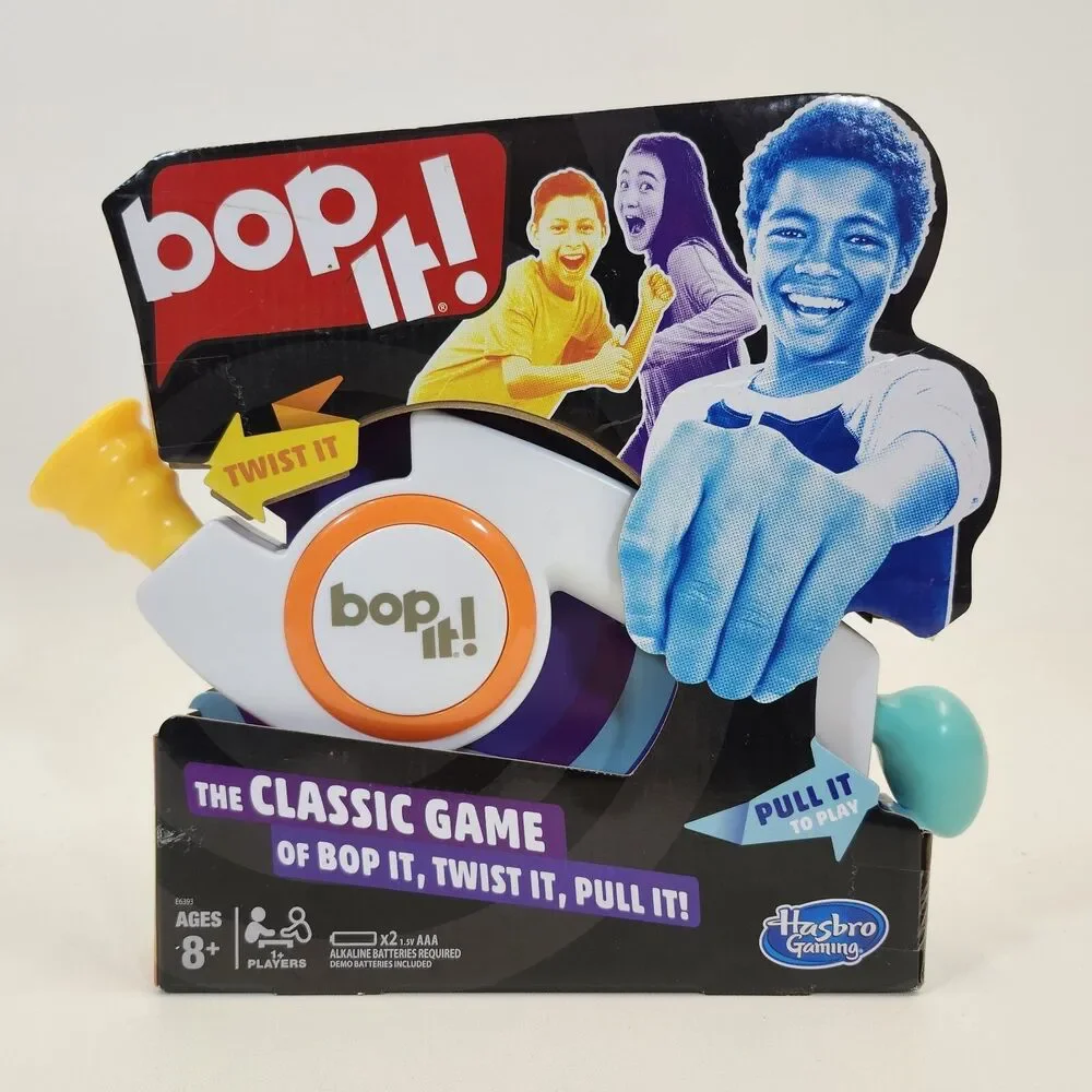 Hasbro Bop It! Electronic Game for Kids New Classic Game Bop It Twist It Pull It